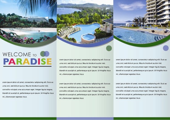 Graphic Design: Tri-Folded Sample Brochure